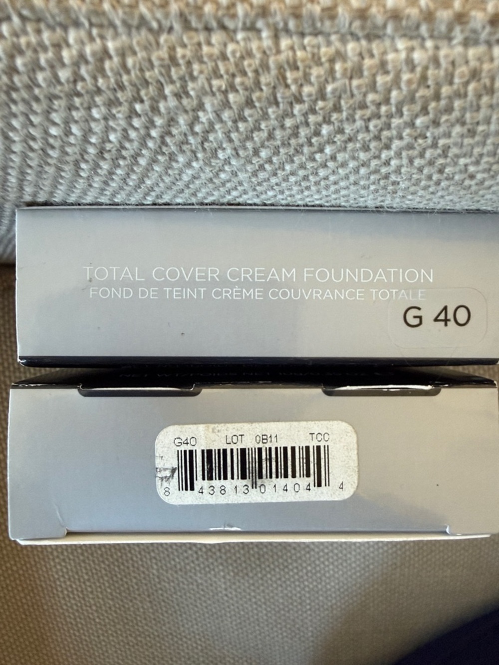 NWT 2 in 1 Foundation & Concealer Medium Golden Cover FX - G40 Medium New in Box - Picture 9 of 10